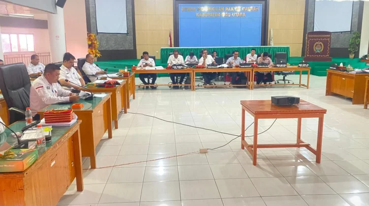 Kadis Sosial Nias Utara Hadiri Pembahasan LKPJ 2025 di DPRD