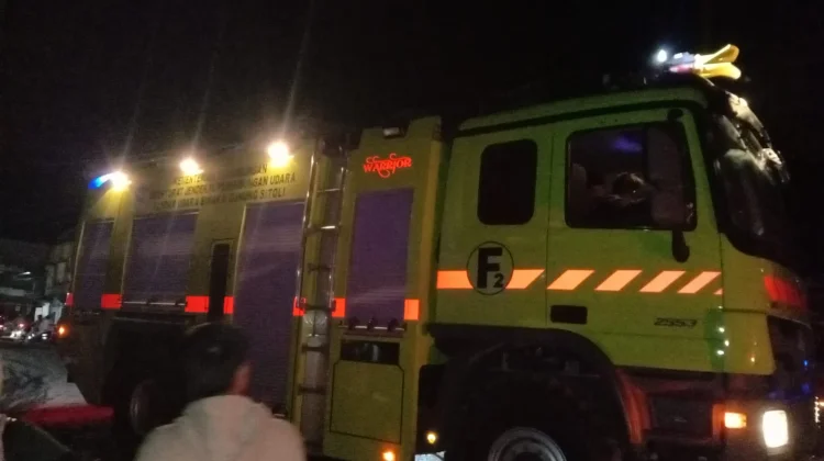 Penanganan Kebakaran di Gunungsitoli Libatkan Gabungan Armada