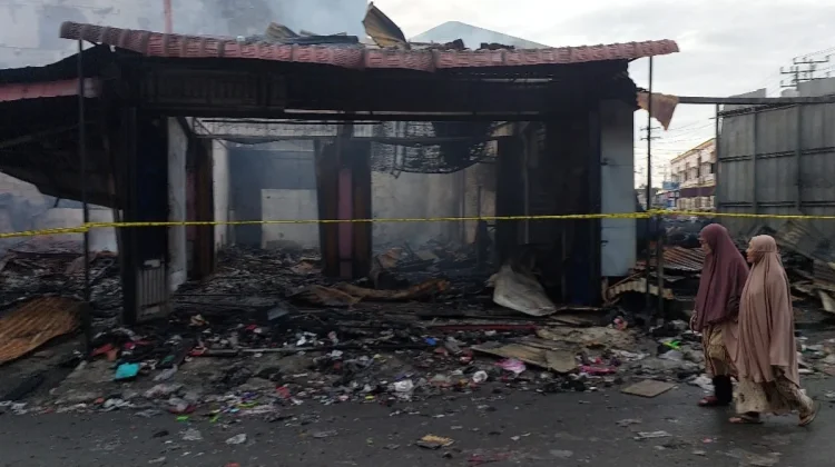 Berikut Data Warga dan Ruko Terdampak Kebakaran di Kelurahan Pasar
