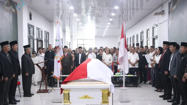 Penjemputan dan Penghormatan Terakhir Wakil Ketua DPRD