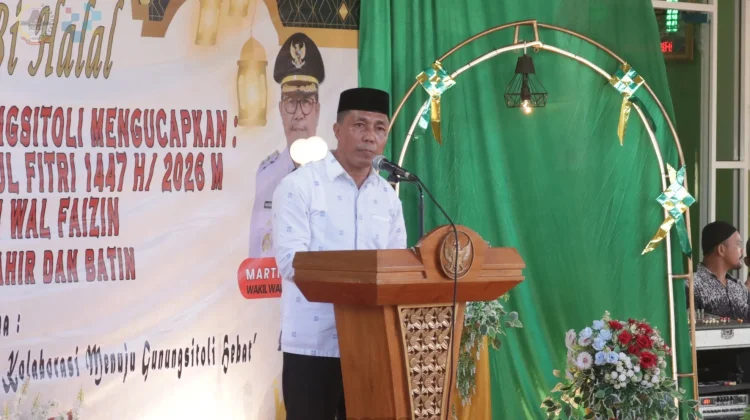 Wali Kota Gunungsitoli Hadiri Halal Bi Halal Bersama Masyarakat
