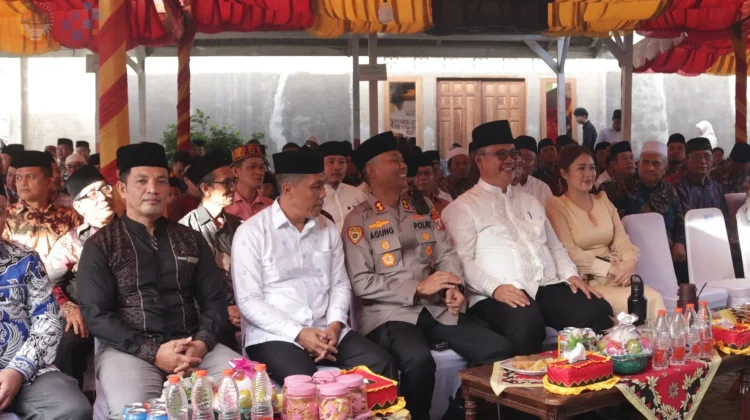 Wali Kota Gunungsitoli Hadiri Halal Bi Halal Bersama Masyarakat