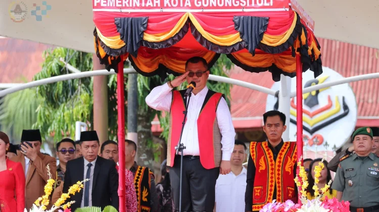 Rapat Paripurna dan Upacara Peringatan Hari Jadi Kota Gunungsitoli ke-348
