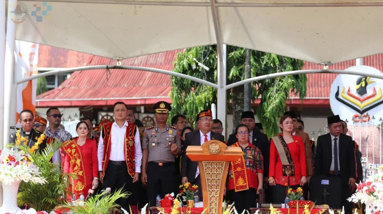 Rapat Paripurna dan Upacara Peringatan Hari Jadi Kota Gunungsitoli ke-348
