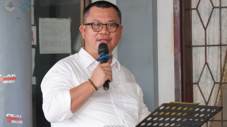 Prosesi Pemakaman Almarhum Wakil Ketua DPRD Kota Gunungsitoli
