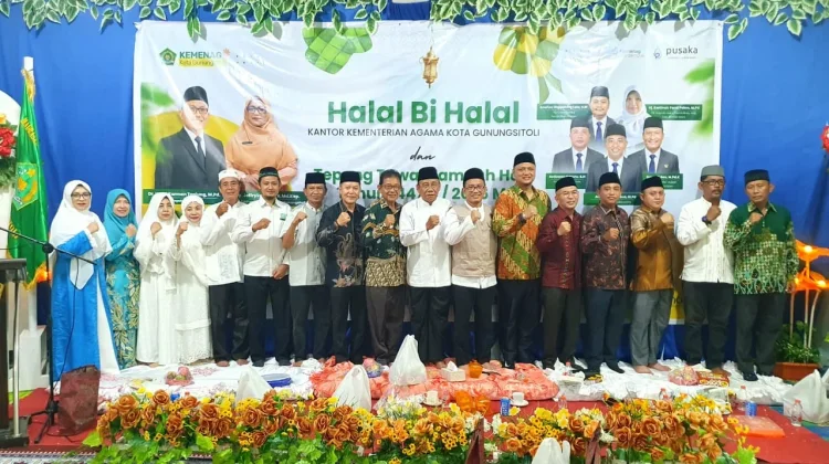 Kepala RRI Gunungsitoli Hadiri Halal Bihalal dan Tepung Tawar Jamaah Haji