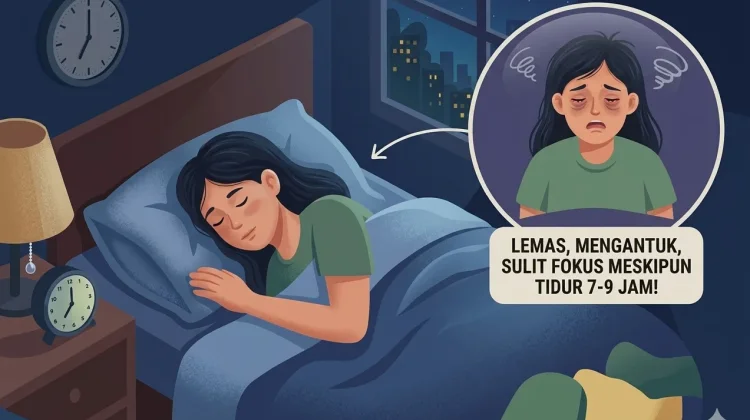 Sudah Tidur 8 Jam tapi Bangun Tetap Lemas, Ini Penyebabnya