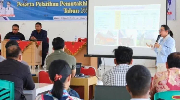 Hari Terakhir Pelatihan Pemutakhiran Data Indeks Desa di Nias Barat