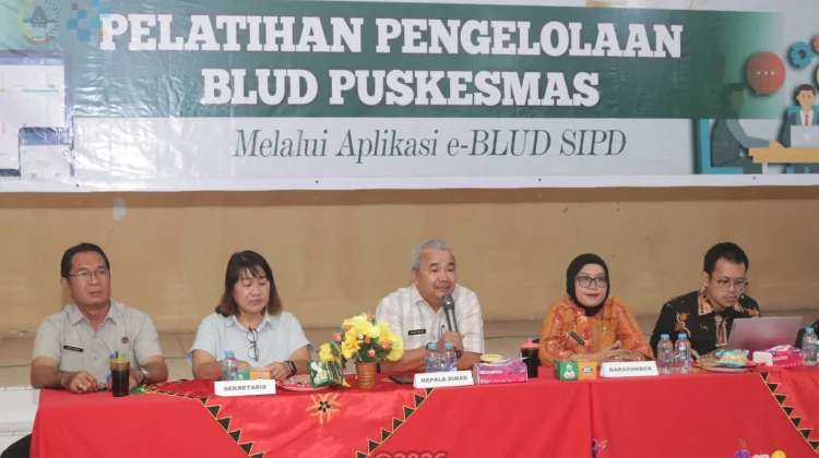 Dinkes Gunungsitoli Gelar Pelatihan e-BLUD Terintegrasi SIPD