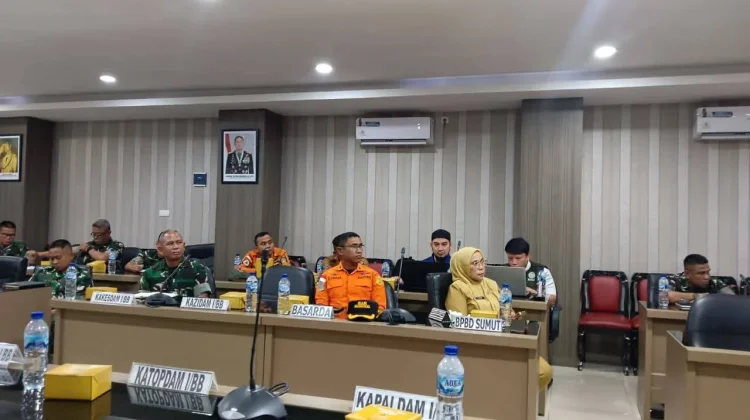 Basarnas Nias Ikuti Latihan Mako Kesiapsiagaan Operasi Gempa Megathrust