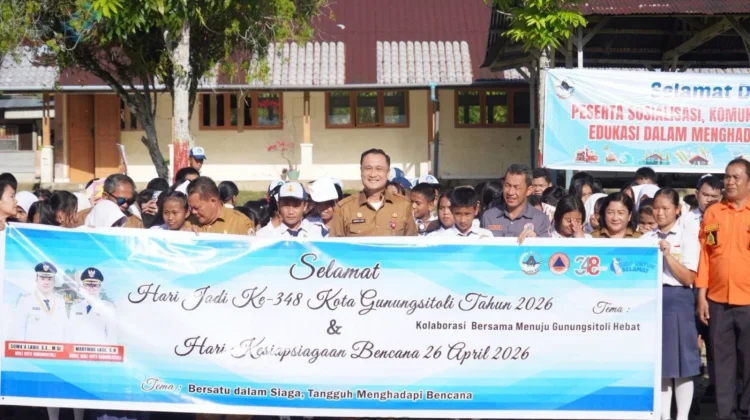 Pemko Gunungsitoli Laksanakan Sosialisasi KIE Rawan Bencana