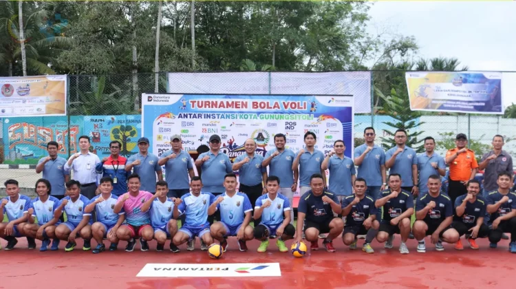 Meriahkan HUT Gunungsitoli, Turnamen Bola Voli Danantara Cup Resmi Dibuka