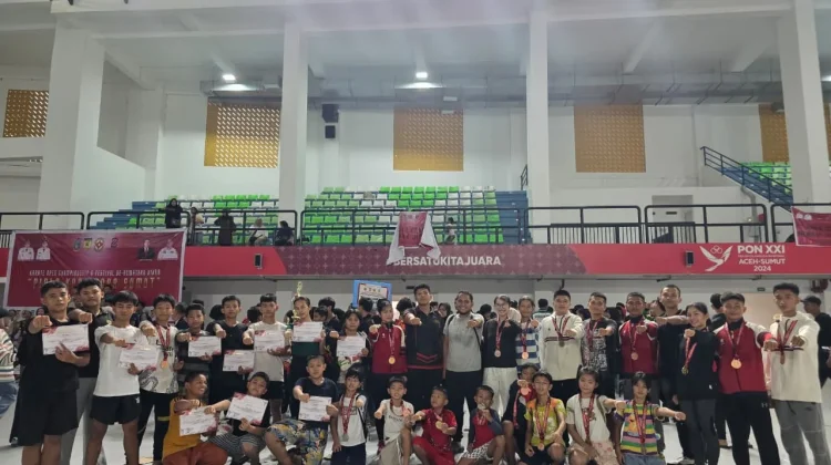 Kontingen Karate Tako Dojo Hilina'a Sabet 19 Medali