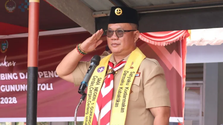 Ketua Kwarcab Gunungsitoli Resmi Kukuhkan Majelis Pembimbing dan Gugus Depan