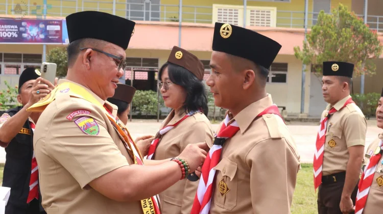 Ketua Kwarcab Gunungsitoli Resmi Kukuhkan Majelis Pembimbing dan Gugus Depan