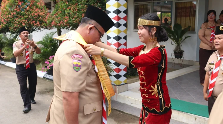 Ketua Kwarcab Gunungsitoli Resmi Kukuhkan Majelis Pembimbing dan Gugus Depan