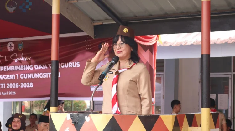 Ketua Kwarcab Gunungsitoli Resmi Kukuhkan Majelis Pembimbing dan Gugus Depan