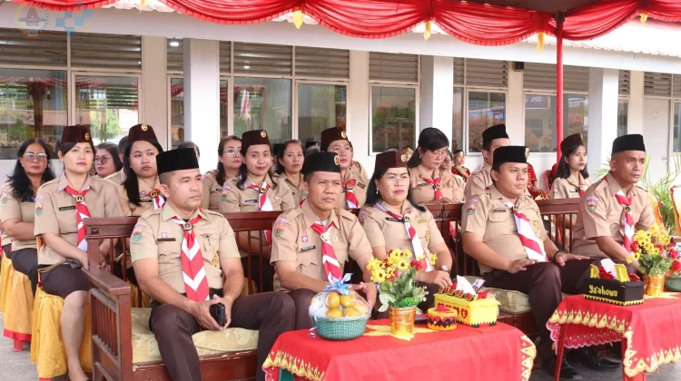 Ketua Kwarcab Gunungsitoli Resmi Kukuhkan Majelis Pembimbing dan Gugus Depan