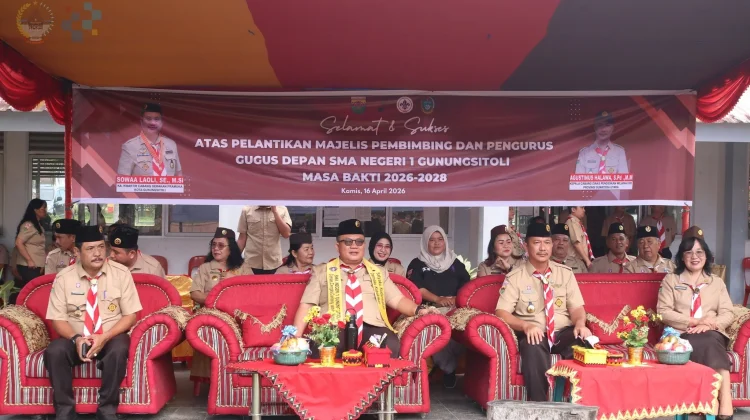 Ketua Kwarcab Gunungsitoli Resmi Kukuhkan Majelis Pembimbing dan Gugus Depan