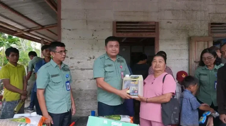 Penyaluran Bantuan KAT di Kecamatan Alasa dan Afulu Nias Utara