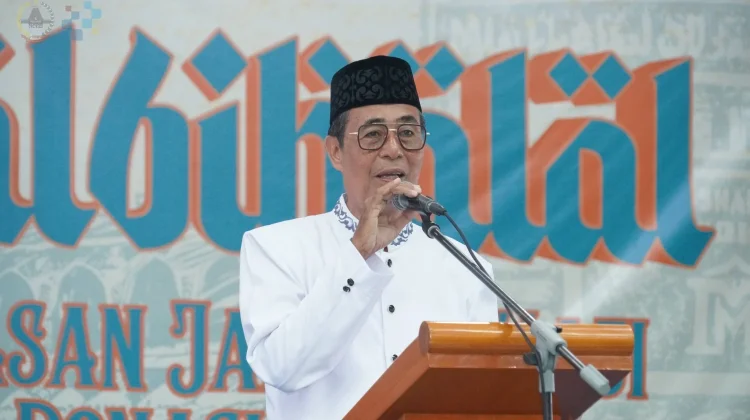Wali Kota Gunungsitoli Serukan Kepedulian saat Halal Bihalal dan Pelepasan Haji