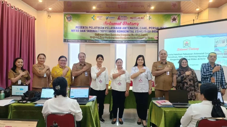 Pemkab Nias Utara Gelar Pelatihan ANC, Persalinan, Nifas dan SHK untuk Tekan AKI-AKB