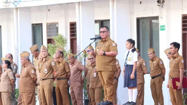 Pimpin Upacara, Wali Kota Tekankan Disiplin dan Integritas ASN