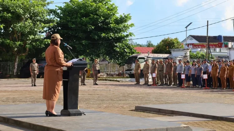 Sekda Nias Barat Ingatkan Kedisiplinan dan Kejujuran ASN