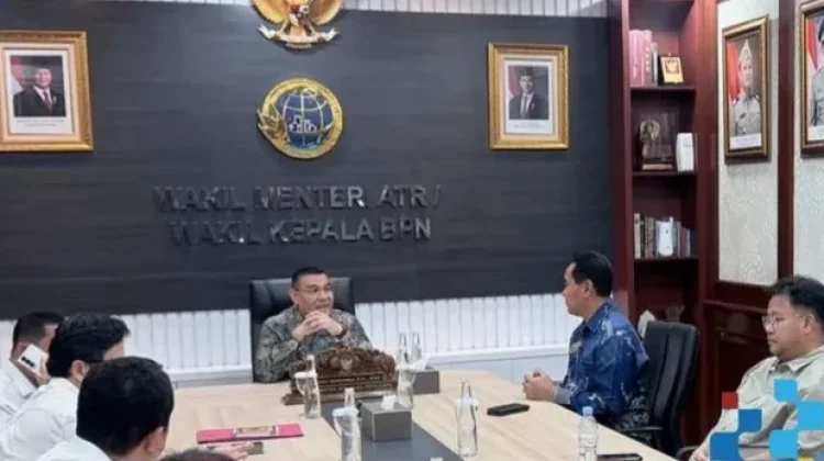 Wabup Nias Selatan Ir. Yusuf Nache Koordinasi ke Kementerian ATR/BPN RI