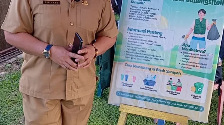 DLH Gunungsitoli Tingkatkan Edukasi Pengelolaan Sampah