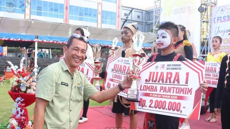 FLS3N SD Meriahkan HUT ke-348 Gunungsitoli
