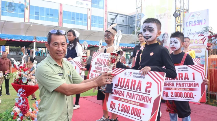 FLS3N SD Meriahkan HUT ke-348 Gunungsitoli