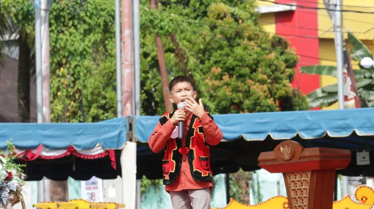 Hari Kedua HUT Kota Gunungsitoli Dimeriahkan FLS3N SMP