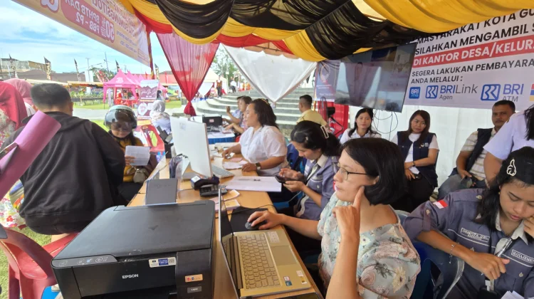 Yuk Bayar Pajak di Stand Bapenda Kota Gunungsitoli, Ada Diskon dan Souvenir