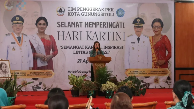Ketua PKK Gunungsitoli Ajak Seluruh Kader Teladani Perjuangan Kartini