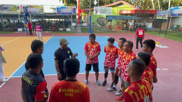 Tim Basarnas Nias Melaju ke Final Danantara Cup 2026 usai Tundukkan Polres Nias 3-1