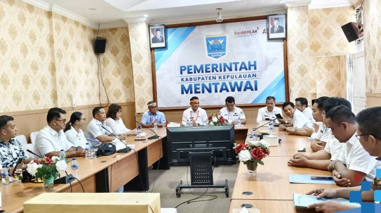Studi Teknis Surfing Tax, Wabup Nias Selatan Kunker ke Mentawai