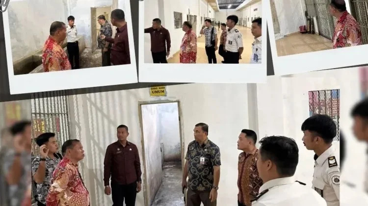 Pasca Hujan Deras, Lapas Gunungsitoli Lakukan Langkah Responsif