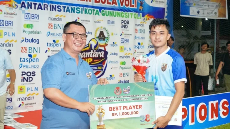 Wali Kota Tutup Dantara CUP 2026, serahkan Penghargaan kepada Juara