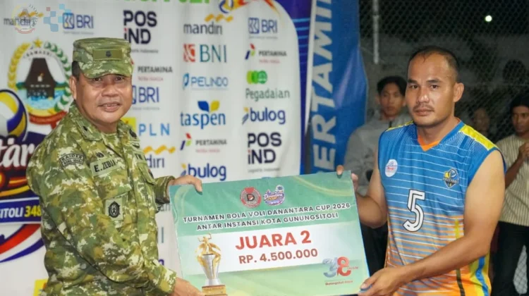 Wali Kota Tutup Dantara CUP 2026, serahkan Penghargaan kepada Juara