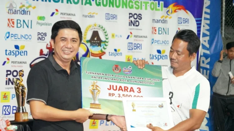 Wali Kota Tutup Dantara CUP 2026, serahkan Penghargaan kepada Juara