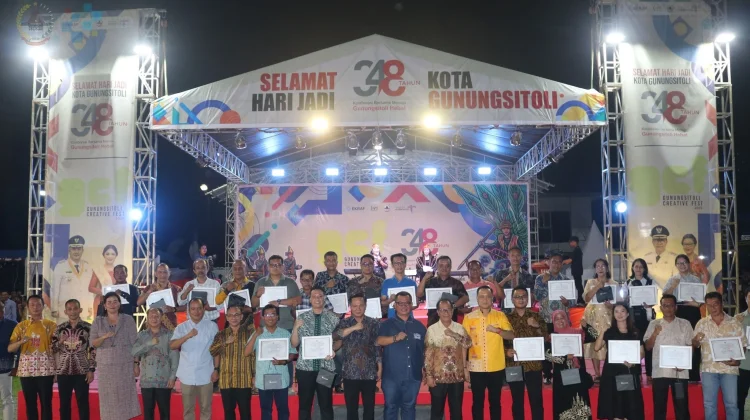 Meriah dan Penuh Antusias Acara Puncak Hari Jadi ke-348 Kota Gunungsitoli