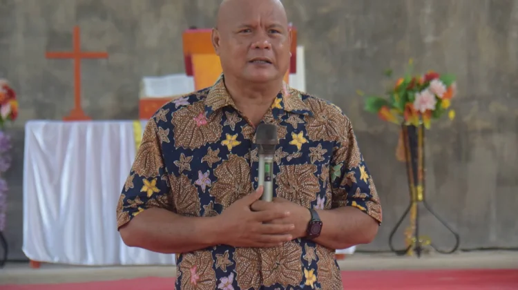 Bupati Nias Utara Hadiri Ibadah Perayaan Paskah Resort 49 BNKP di Hiligodu
