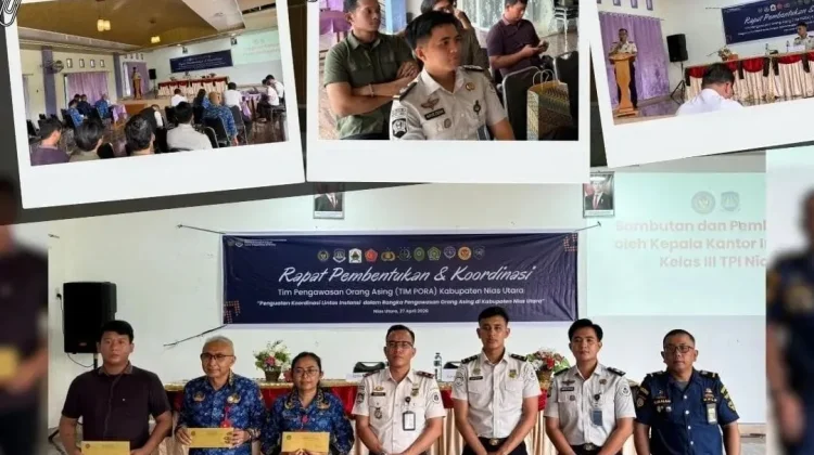 Lapas Gunungsitoli Terkibat Rapat Pembentukan Tim Pora Kabupaten Nias Utara
