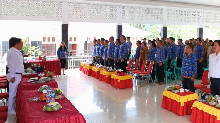 Rakor dan Evaluasi Kinerja OPD Kabupaten Nias Barat TW I 2026