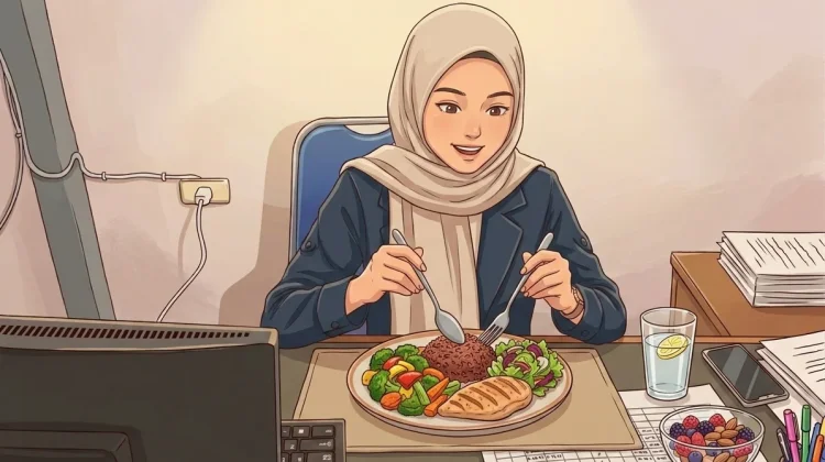Menjaga Pola Makan Sehat di tengah Kesibukan Kerja