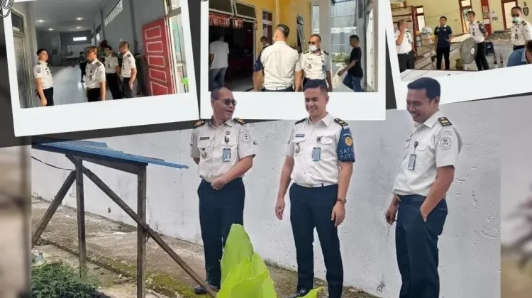Kegiatan Kontrol di Area Strategis Lapas Gunungsitoli