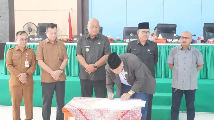 DPRD Nias Utara Gelar Peripurna Penyampaian Rekomendasi LKPJ Bupati
