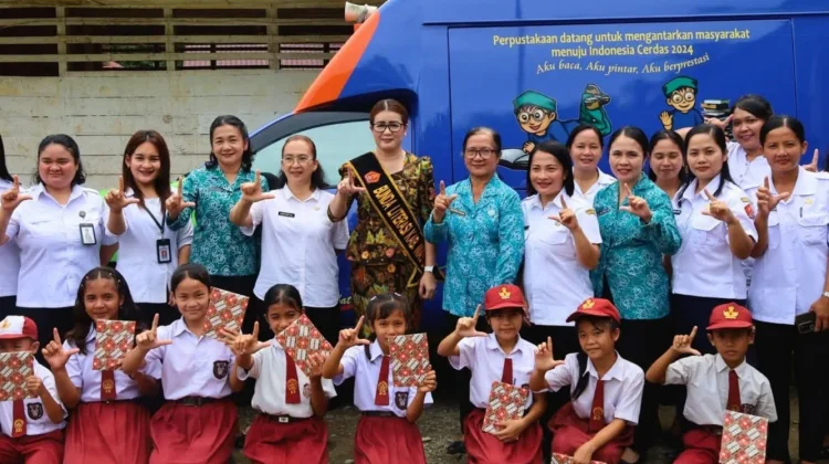 Bunda Literasi Nias Barat Gaungkan Gemar Baca