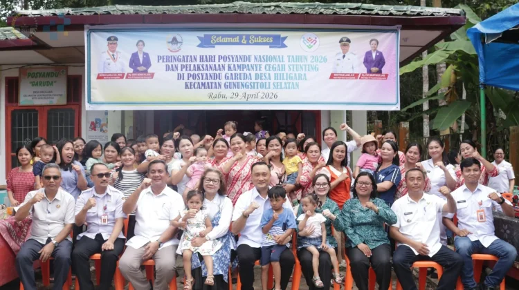 Sekda Kota Gunungsitoli Buka Peringatan Hari Posyandu Nasional 2026